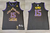 Lakers 15 Austin Reaves Black Nike 2023-24 City Edition Swingman Jersey,baseball caps,new era cap wholesale,wholesale hats